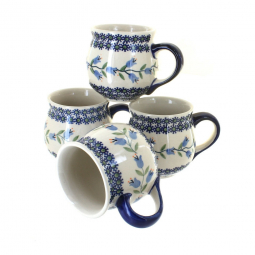 Tulip 4 Piece Bubble Mug Set